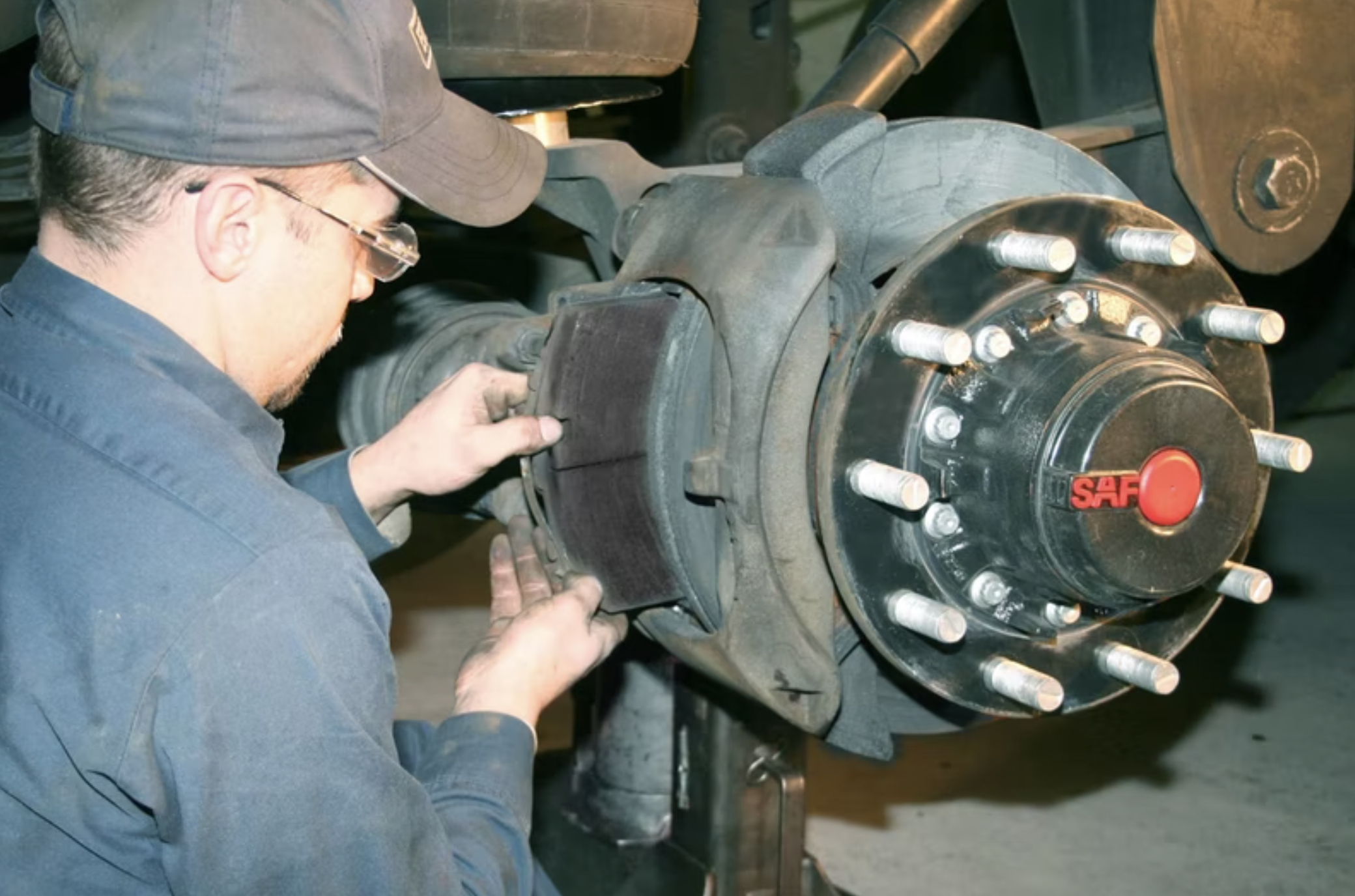 this is a picture of Monroe truck brake repair